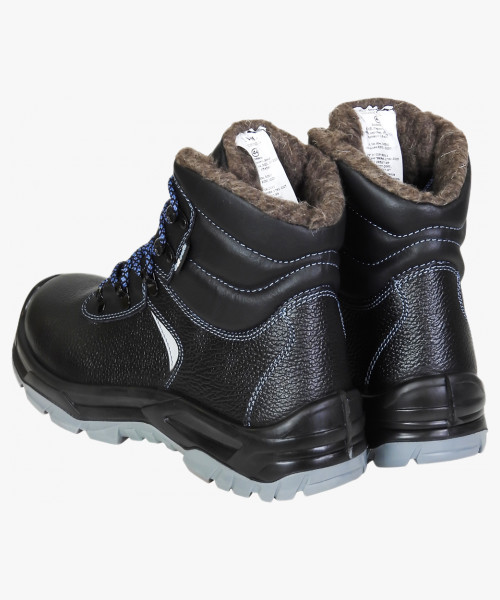 Ботинки SAVЁL-ГЕРМЕС-ЗИМА кожа, шерстин, МП, ПУ-ТПУ