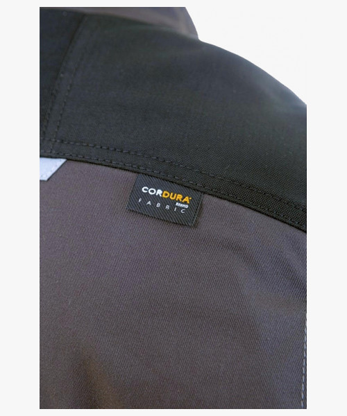 Куртка летняя мужская Brodeks KS202, цвет серый, чёрный