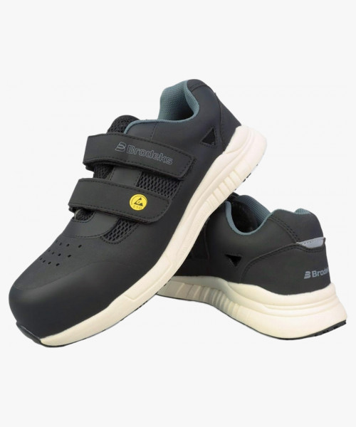 Полуботинки рабочие Brodeks Pulse S1P, цвет чёрный