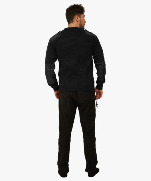 Свитер (джемпер) форменный усиленный, черный