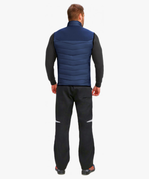 Жилет утепленный ProfLineLeader (тк.Нейлон/Софтшел), синий