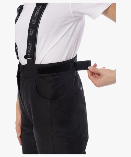 Брюки зимние женские Brodeks KW 358, цвет чёрный