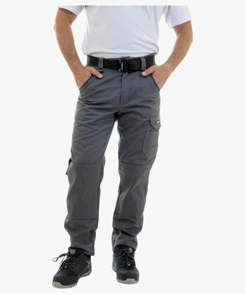 Брюки летние мужские Brodeks KS301, цвет серый