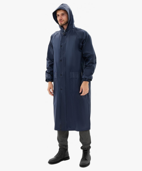 Плащ влагозащитный ProfLineSpecialist (ПВХ,210), т.синий