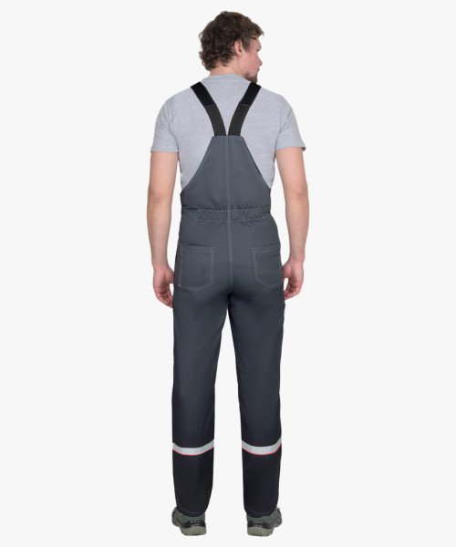 Полукомбинезон СИРИУС-РОДОС темно-серый с черным