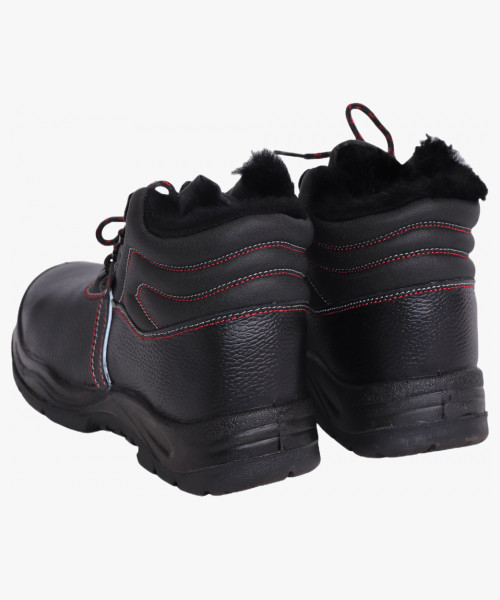 Ботинки СИРИУС, кожа, ПКП, нат. мех, ПУ-Нитрил