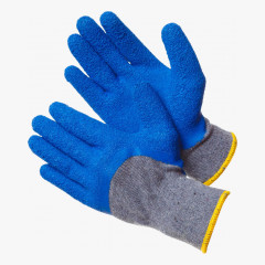 Stoun Plus Перчатки ХБ с текстурированным латексным покрытием