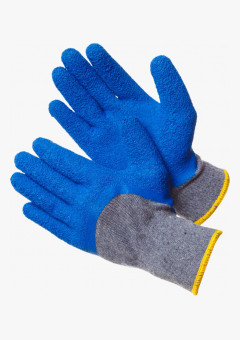 Stoun Plus Перчатки ХБ с текстурированным латексным покрытием