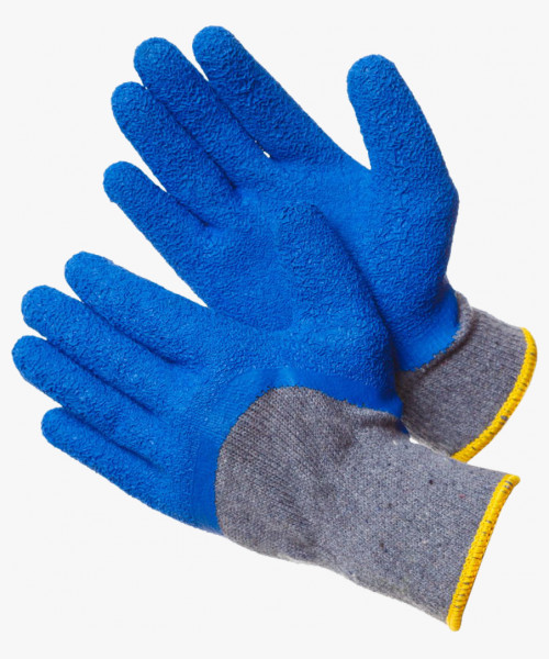 Stoun Plus Перчатки ХБ с текстурированным латексным покрытием