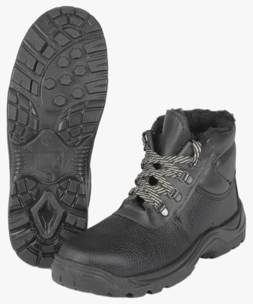 Ботинки (иск.мех) ПУ/Ч Яхтинг (арт. 22-45 ПУ-Ч)