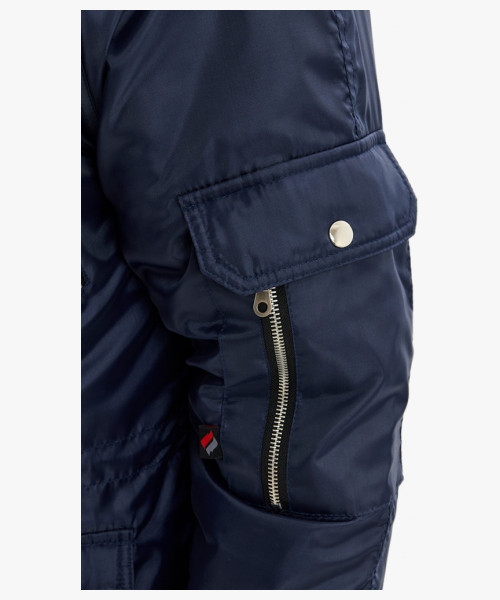 Куртка зимняя Аляска (Оксфорд), темно-синий