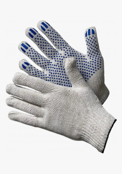 Перчатки ХБ с ПВХ 7,5/7