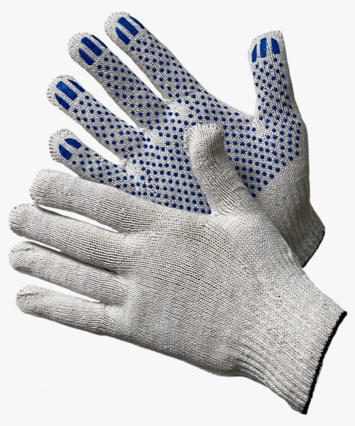 Перчатки ХБ с ПВХ 7,5/7