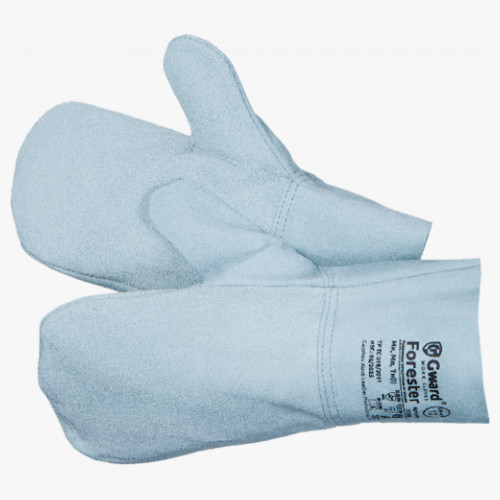 Forester Рукавицы спилковые серого цвета