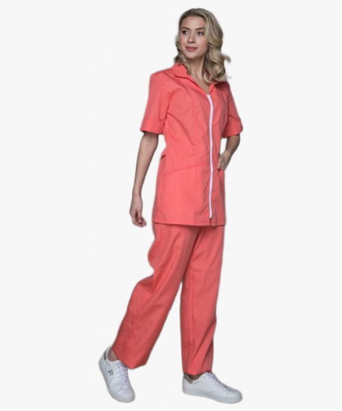 Женский костюм Бьютис NEW (тканьТиСи), коралловый