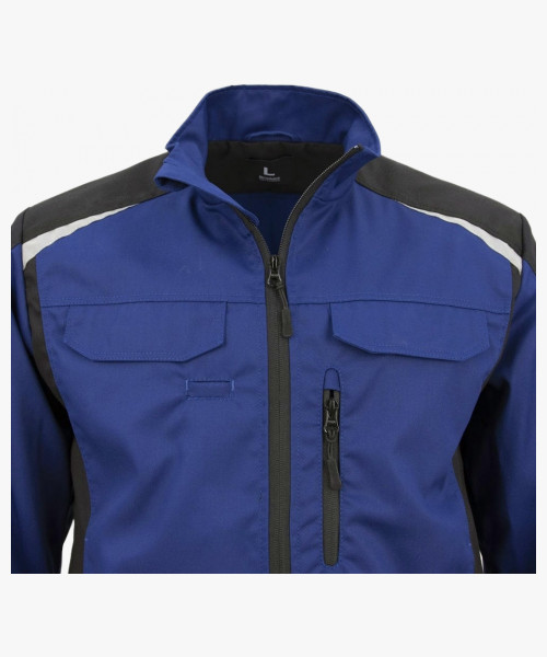 Куртка летняя мужская Brodeks KS202, цвет синий, чёрный