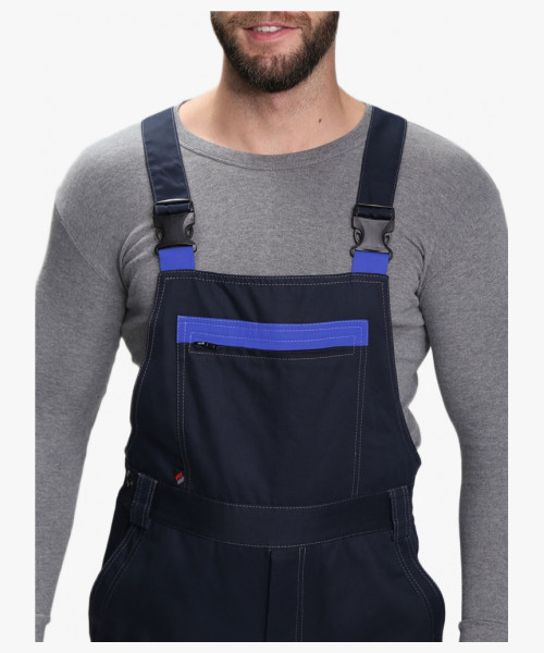 Полукомбинезон Алькор (тк.Карелия,260), т.синий/васильковый