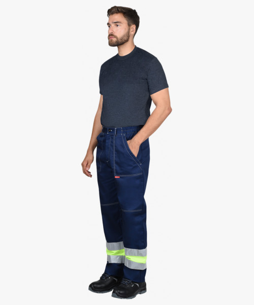 Футболка меланж серо-синий 160 г/м2