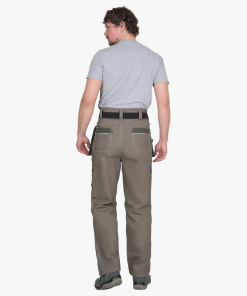 Костюм СИРИУС-ТОКИО куртка, брюки т. песочный с хаки 100% х/б пл. 265 г/кв.м