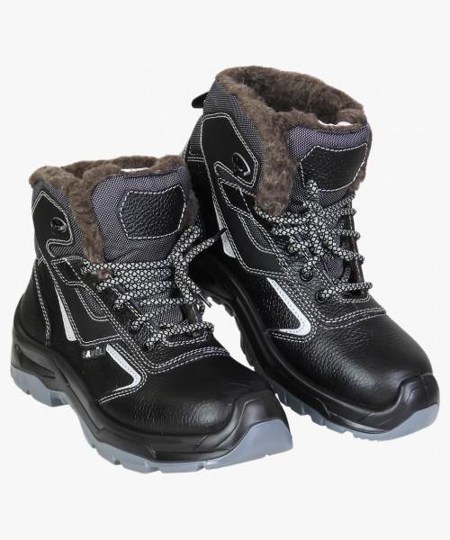 Ботинки SAVЁL-ДЖЕТ-ЗИМА кожа, шерстин, МП, ПУ-ТПУ