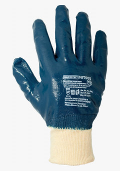 Перчатки ArmProtect (х/б+нитрил облегченный), NIT005