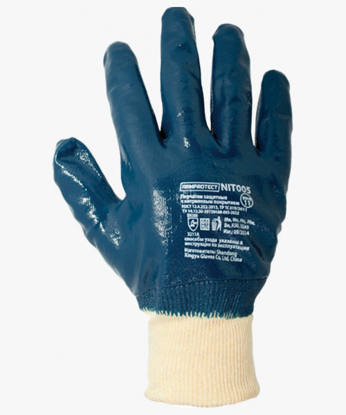 Перчатки ArmProtect (х/б+нитрил облегченный), NIT005
