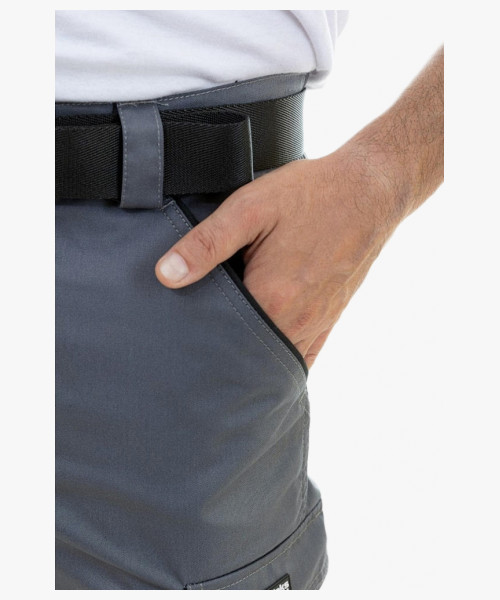 Брюки летние мужские Brodeks KS301, цвет серый