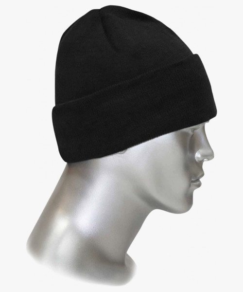 Шапка трикотажная чёрная (ЧЗ)