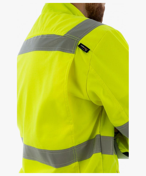 Куртка сигнальная Brodeks KS218, цвет жёлтый, чёрный