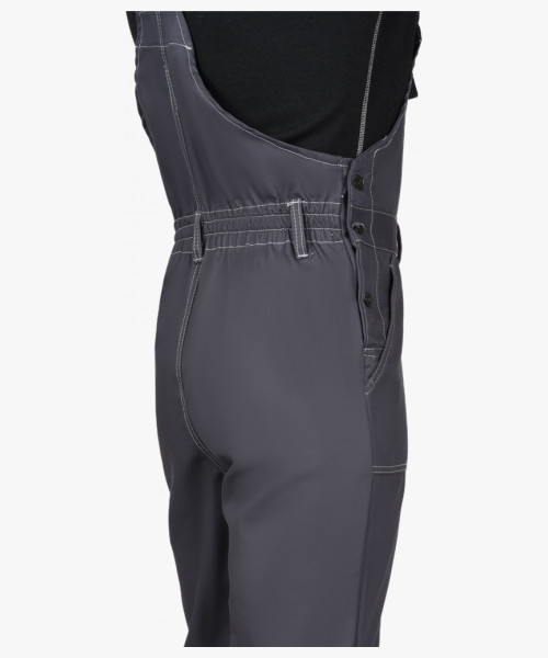 Костюм сварщика СИРИУС-ГЕРКУЛЕС летний, куртка, п/к т.серый с черным, СОП 50мм