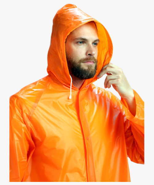 Плащ-дождевик влагозащитный Profline Base, оранжевый