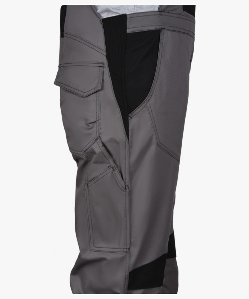 Полукомбинезон СИРИУС-ЦИТРИН ср.серый с черным