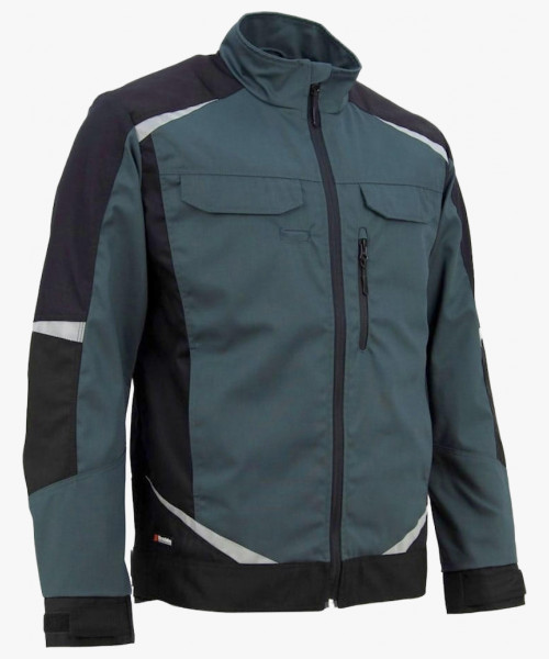 Куртка летняя мужская Brodeks KS202, цвет хвойный, чёрный