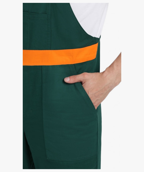 Костюм для ИТР СОП IMP (тк.Саржа,250) п/к, т.зеленый/оранжевый