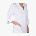 Халат СИРИУС-ЖАСМИН женский белый со светло-бирюзовым