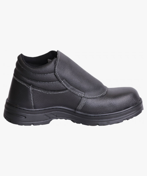 Ботинки сварщика СИРИУС-ТИТАН, кожа, ПКП, Нитрил