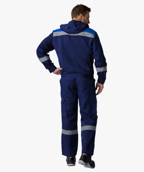 Костюм Титан-2 СОП IMP (тк.Смесовая,210) п/к, т.синий/васильковый