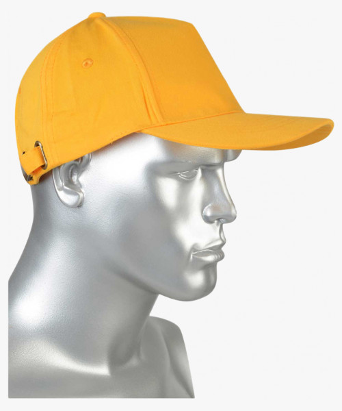 Кепка-бейсболка желтая (пакет по 50 шт.,в упаковке 200 шт.)