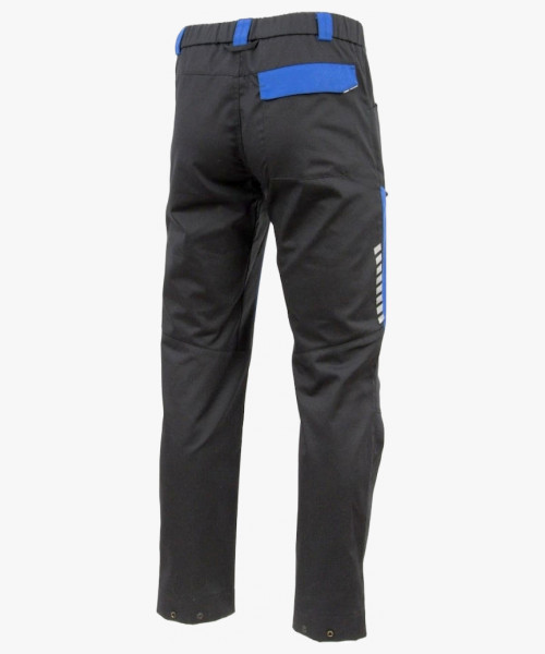 Брюки летние мужские Brodeks KS334, цвет синий, чёрный