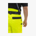 Брюки сигнальные зимние Brodeks KW308, цвет жёлтый, чёрный