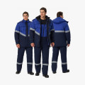 Костюм зимний Экспертный Антистат МВО (тк.Смесовая,245) п/к, т.синий/васильковый