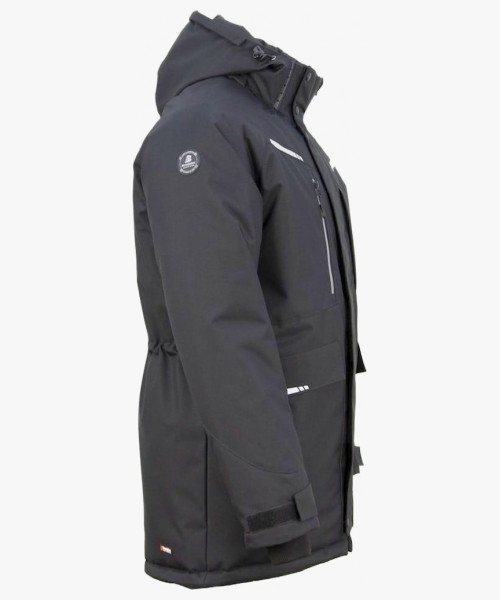 Куртка-парка зимняя мужская Brodeks KW215, цвет чёрный