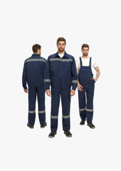 Костюм Лигор-2 СОП У. (тк.Смесовая,210) п/к, т.синий