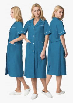 Халат женский Магнэль (тк.Смесовая,120), морская волна