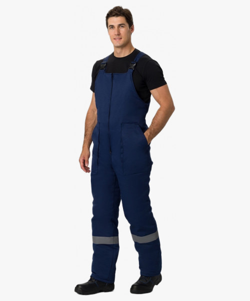 Костюм зимний Мастер (Смесовая, 210) п/к, темно-синий