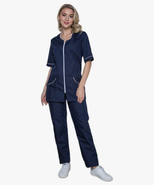 Костюм женский Вера (тк.ТиСи), т.синий