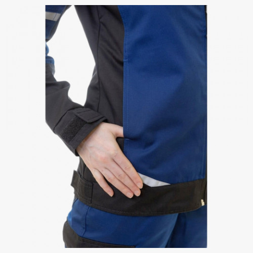 Куртка рабочая женская Brodeks KS228, цвет синий, чёрный