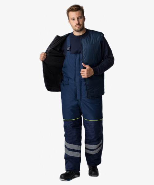 Костюм зимний PROFLINE SPECIALIST WINTER (тк.Восток-мембрана) п/к, т.синий