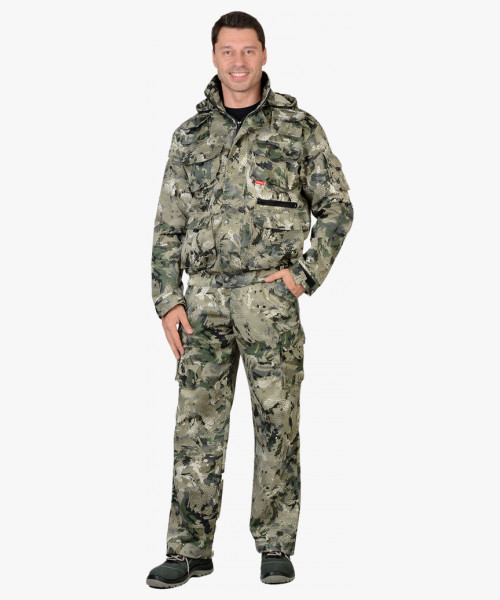 Костюм СИРИУС-ПУМА куртка, брюки (тк. Грета 210) КМФ Степь