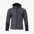 Куртка софтшелл летняя мужская Brodeks KS237, цвет серый, чёрный